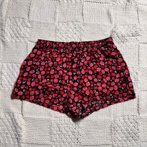 Victoria’s Secret Pink Strawberry Pajama Shorts